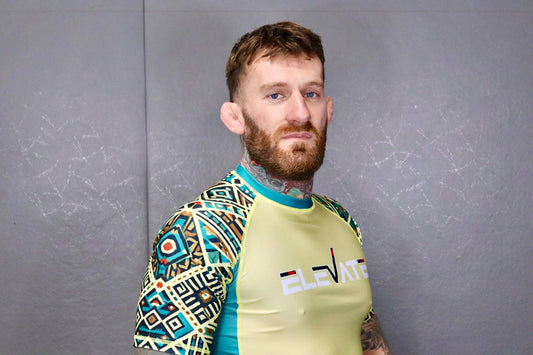 Yellow Aztec Rashguard