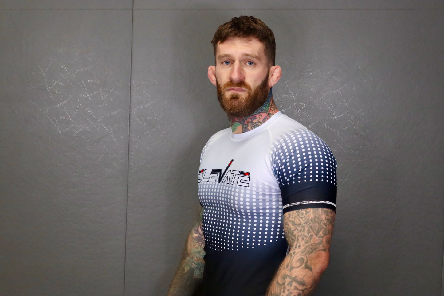 White Ranked Rashguard