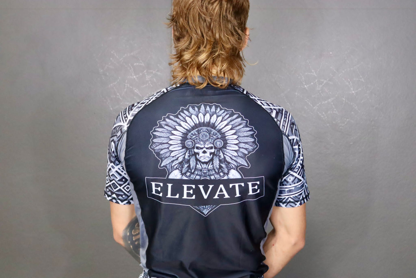 Grey Aztec Rashguard