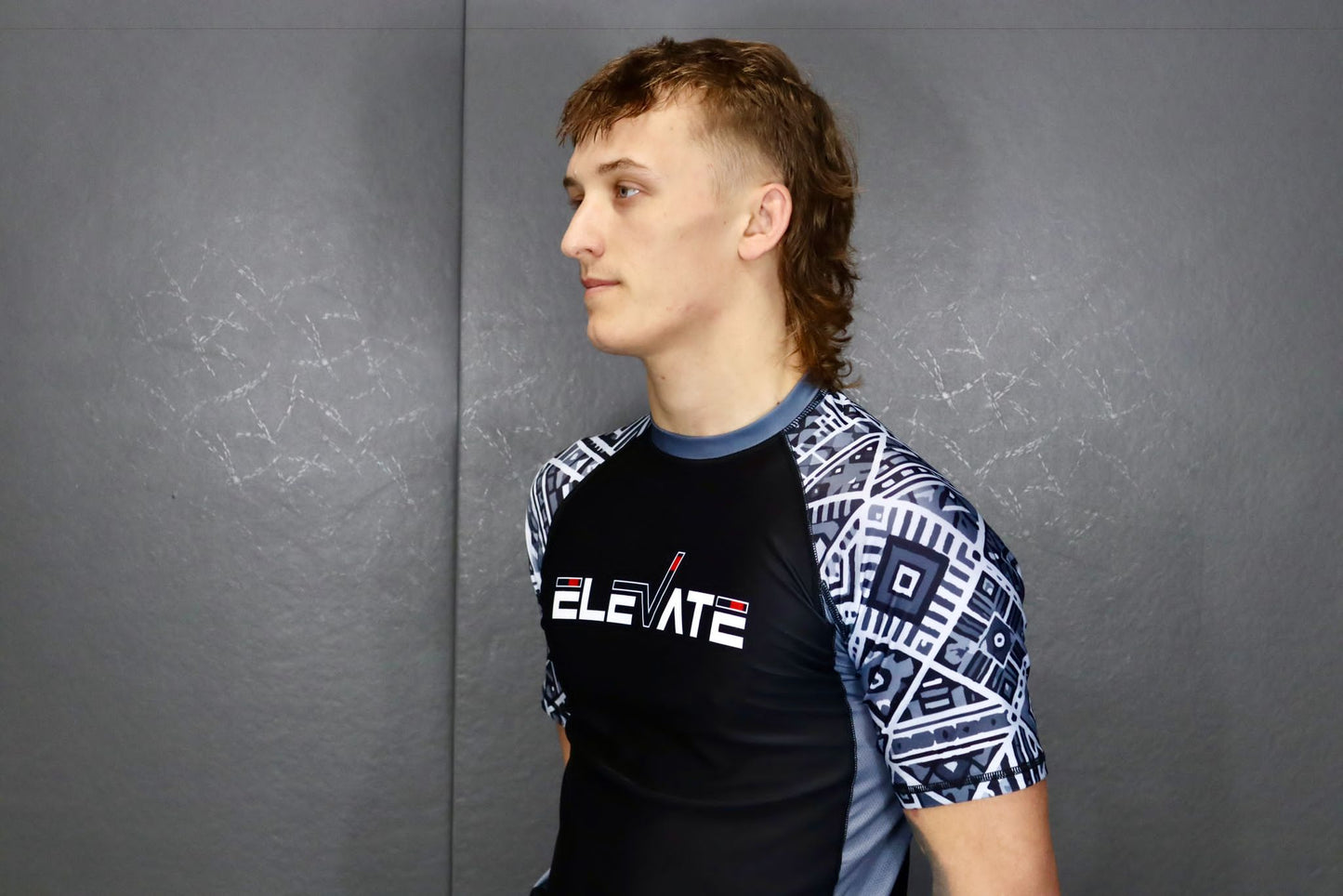 Grey Aztec Rashguard